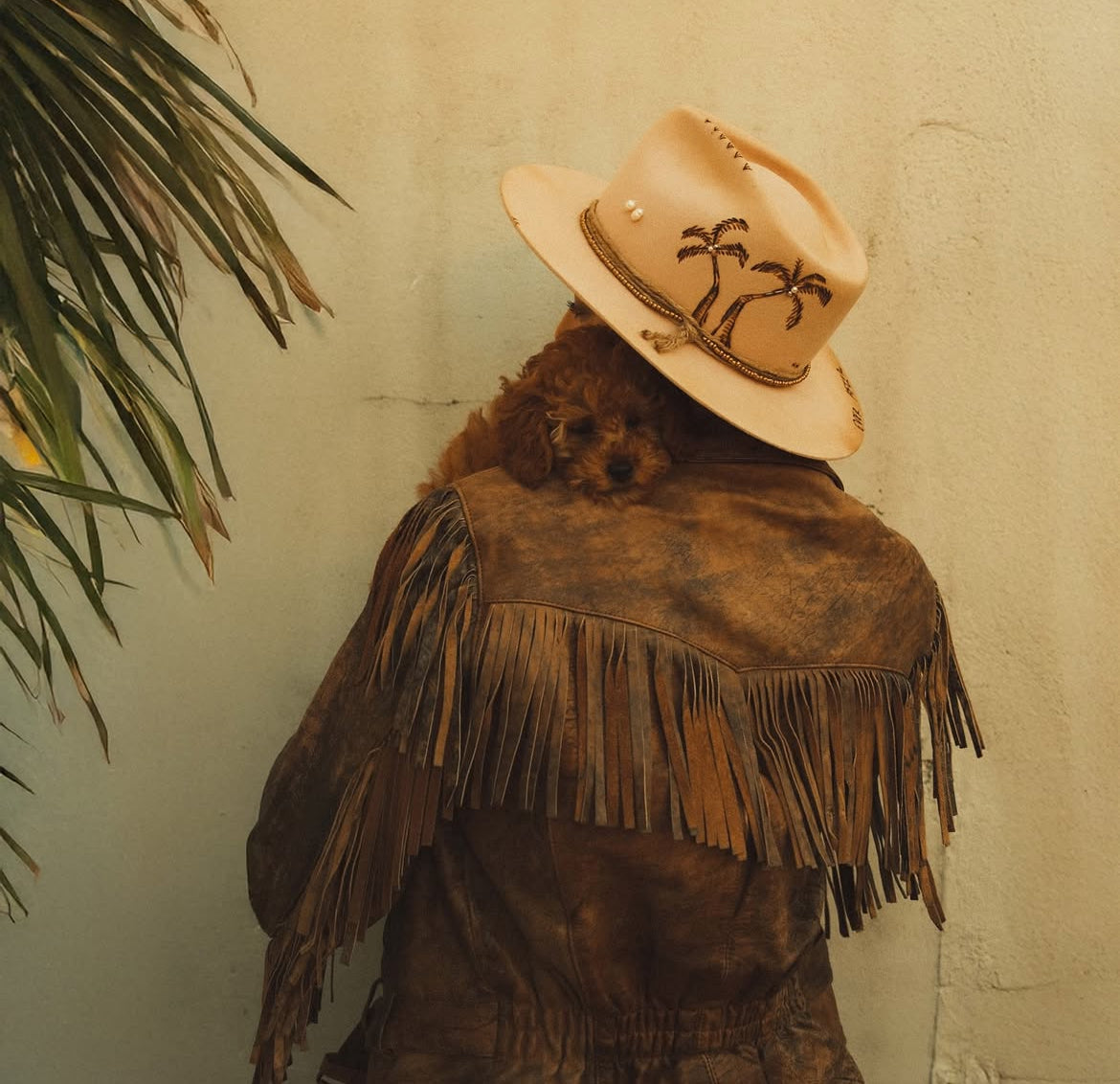 Sunshine Goldie Palm Hat – Wool Felt Hat