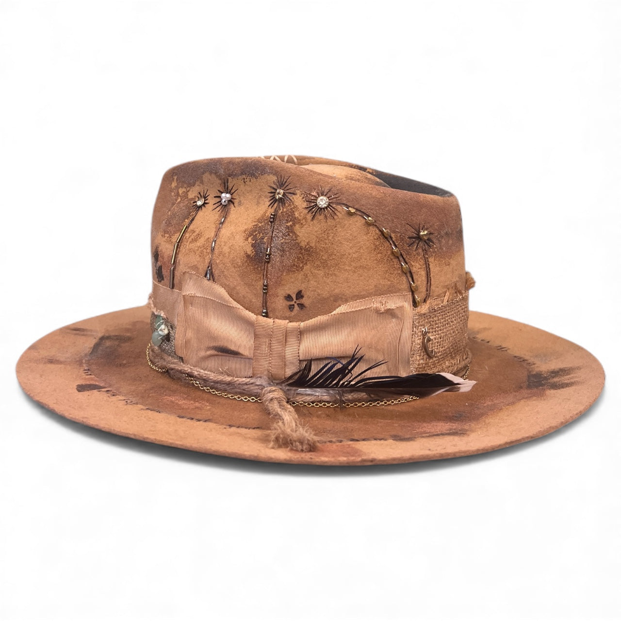 Dreams of the Sahara – Premium Boho Chic Statement Felt Hat