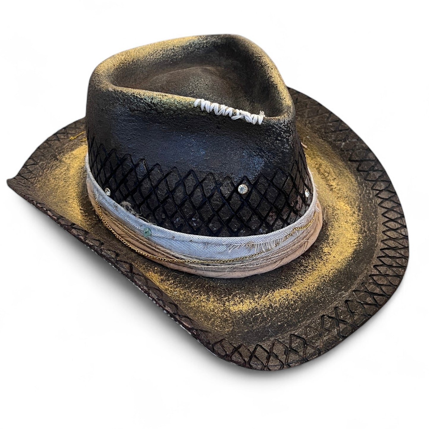 In Stock – Mystic Soul – Rare Vintage Handmade Statement Cowboy Hat