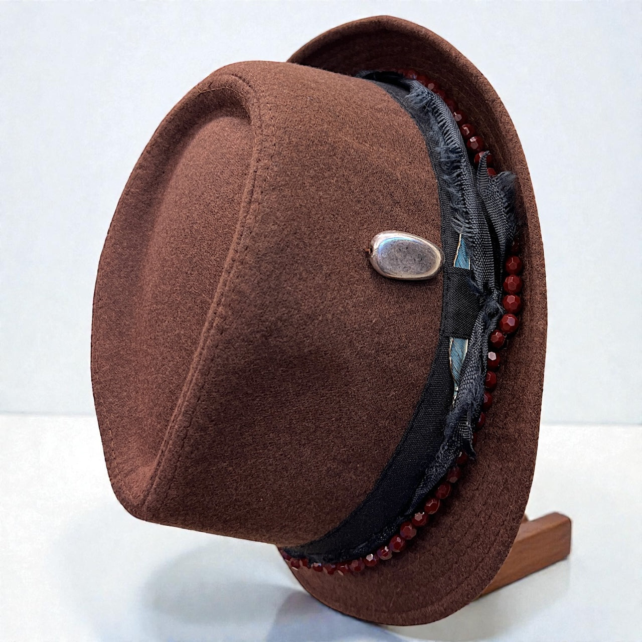 Bohemian Wool Fedora Hat – Short Brim Collection