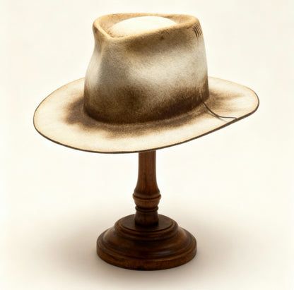 Amy – Distressed Wool Felt Hat