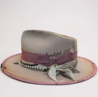 In Stock – The Romantic – Classic Wool Felt Fedora Hat