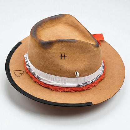 Mojave – Light Brown Wool Felt Fedora Hat