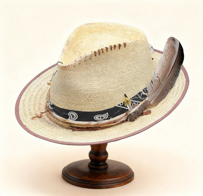 Dandy – Ivory Straw Fedora Hat