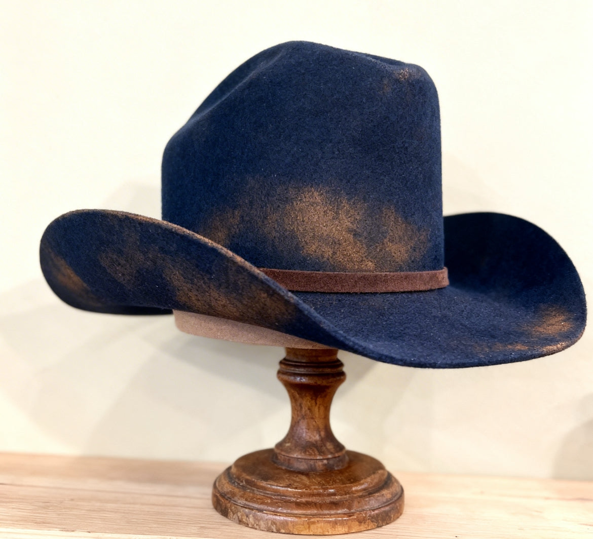 Shine baby in Navy– Western Cowboy Hat