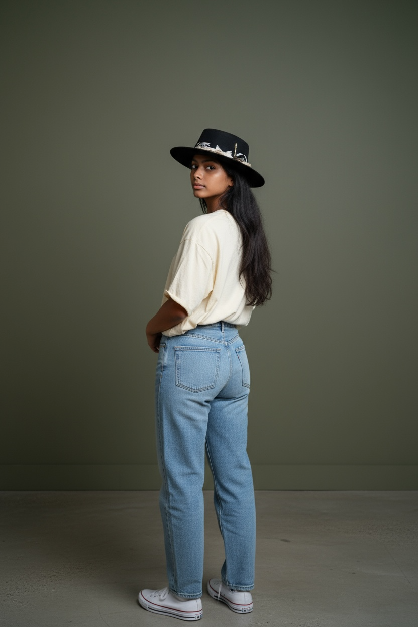 Kolombia Black Puma – Porkpie Bohemian Style