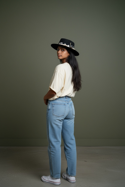 Kolombia Black Puma – Porkpie Bohemian Style