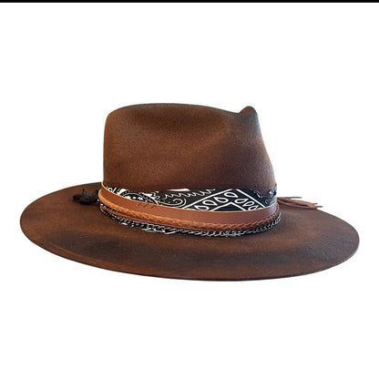 The Route 66 — Handmade Wool Felt Hat