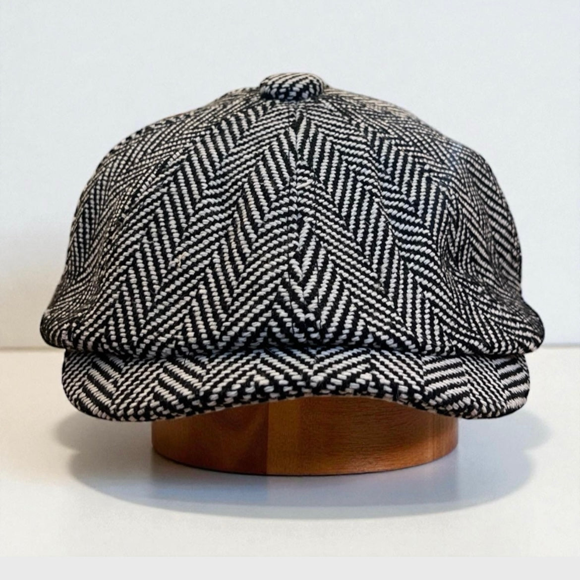 Newsboy Winter Cap – Peaky Blinders Wool Baker Hat – Vintage Gangster Men’s Headwear