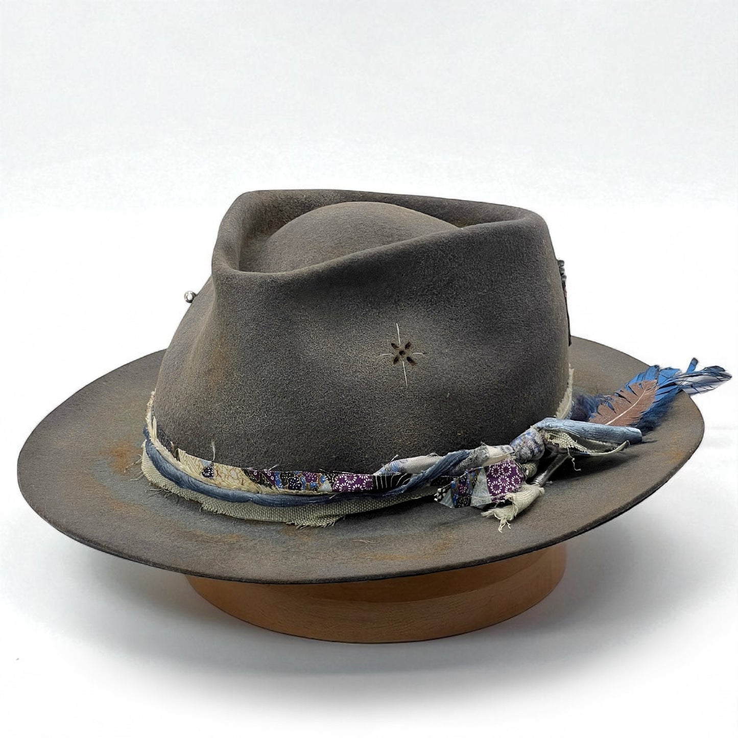 The Ofiuco – Mystical Vibes Vintage Felt Fedora Hat | Boho Fedora