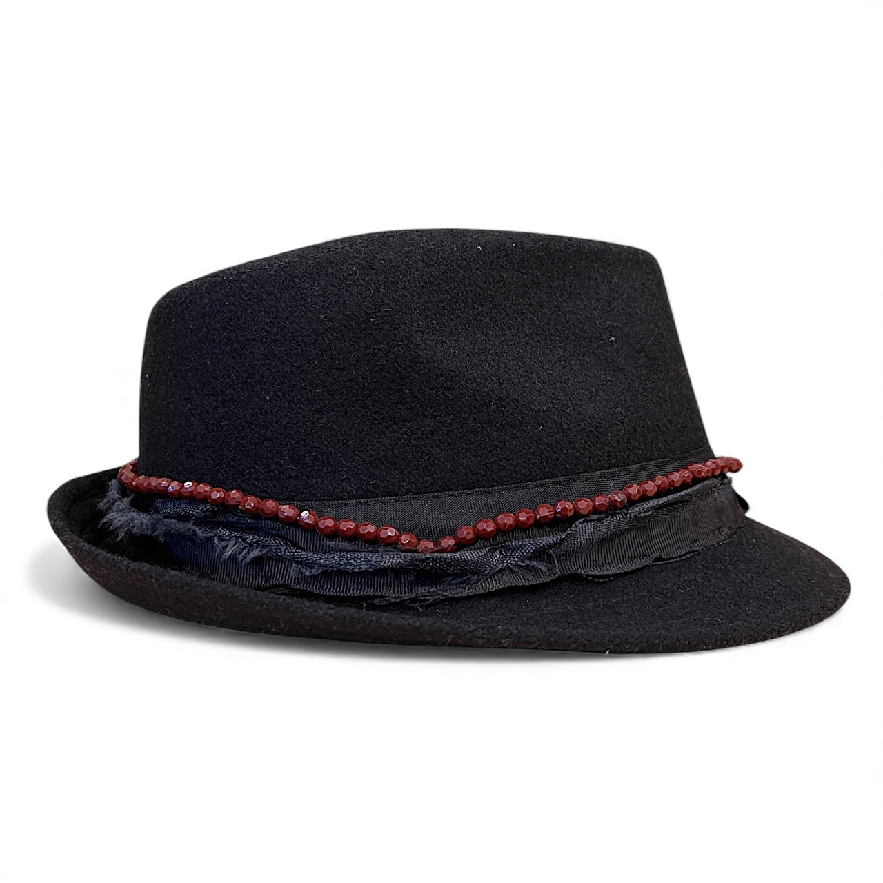 Bohemian Wool Fedora Hat – Short Brim Collection