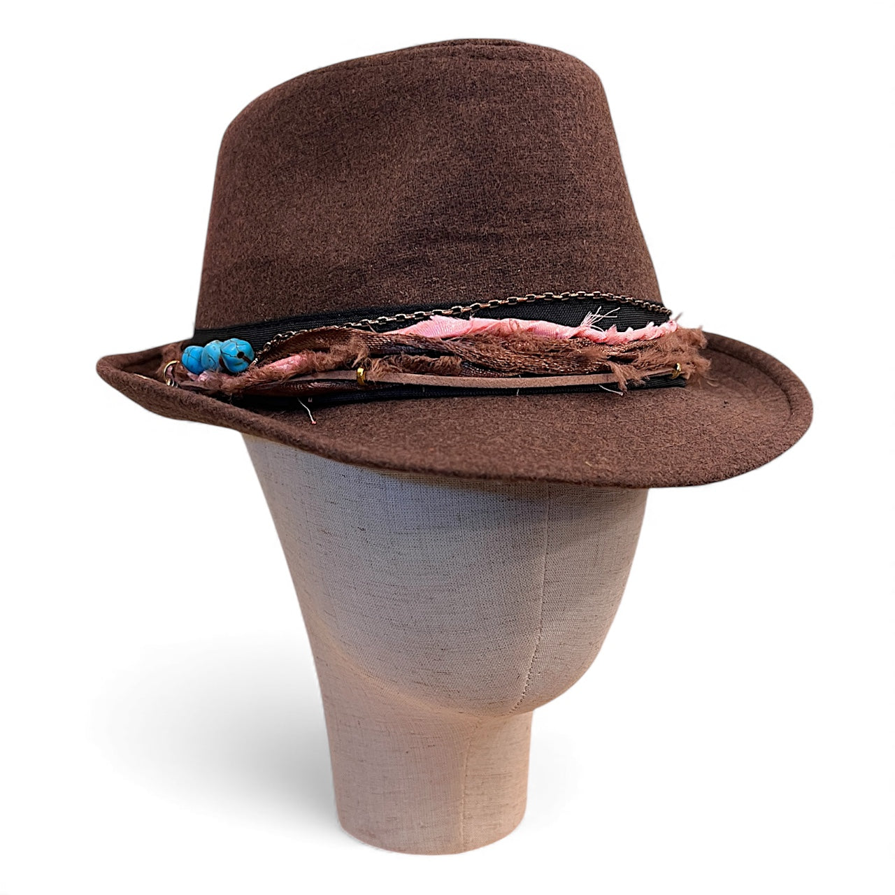 Bohemian Wool Fedora Hat – Short Brim Collection