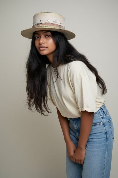 Modern Boho-Chic – Short Brim Hat