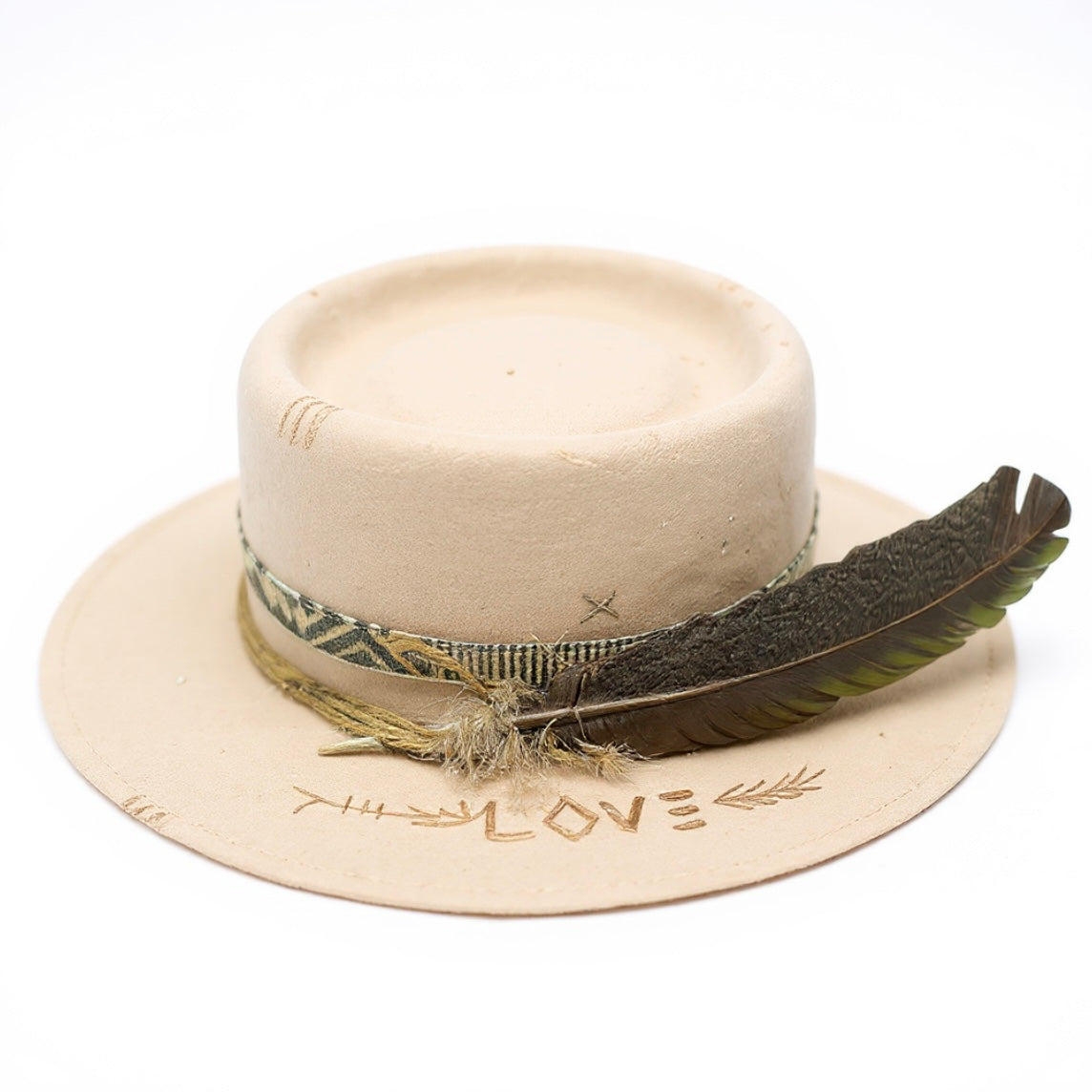 Carolina Bohemian Style Hat - Beige