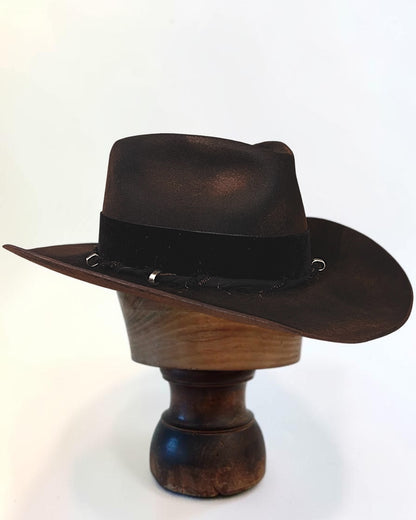 Nina – Old Western Cowboy Wool Felt Hat