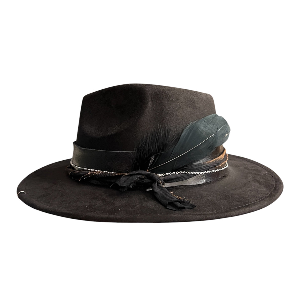 Wilder – Black Suede Hat