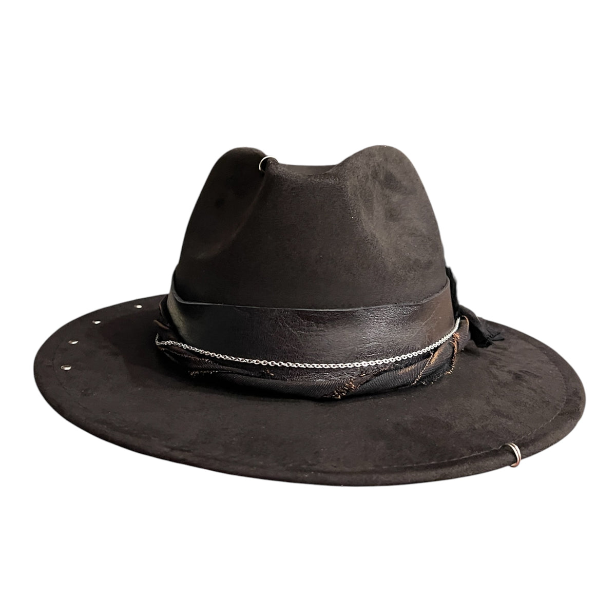 Wilder – Black Suede Hat