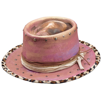 The Bohemian Pink Skull Hat