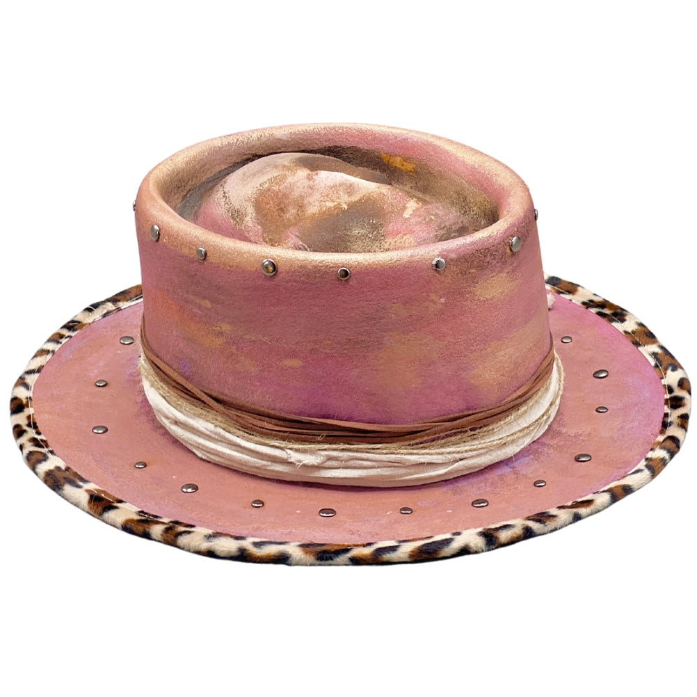 The Bohemian Pink Skull Hat