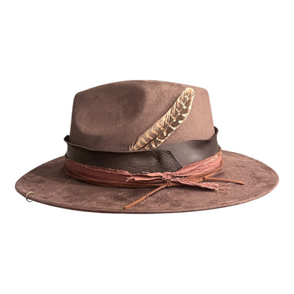 Wilder – Brown Suede Hat