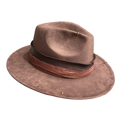 Wilder – Brown Suede Hat