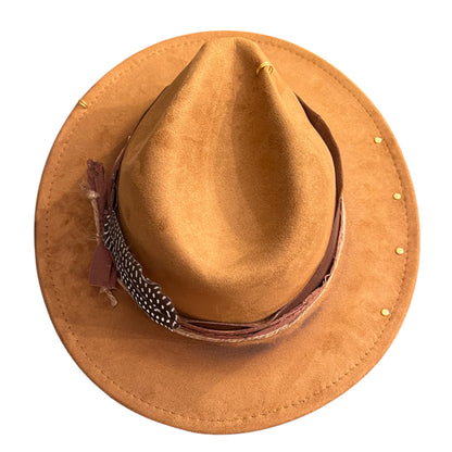 Wilder – Camel Suede Hat