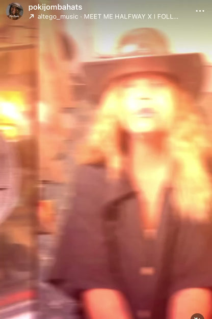 In Stock – Poison Hat – The Art of Rebellion – Vintage Leather Efect