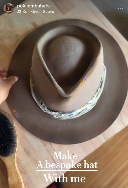 Into The Forest – Wool Felt Fedora Hat