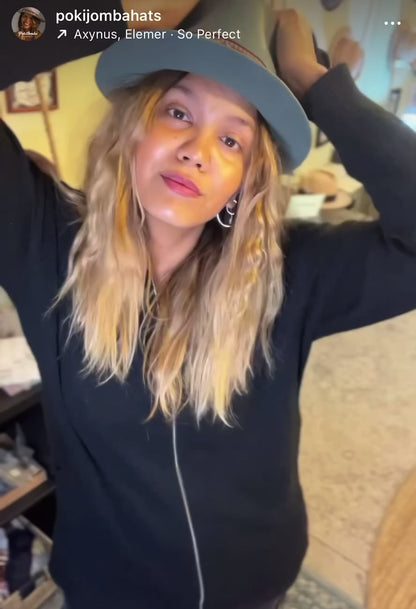 In Stock – The Boho Lover – Short Brim Fedora Hat – Special Offer