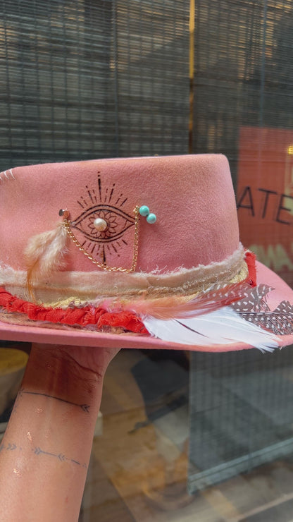 Alive – Pink Bohemian Hat