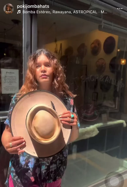 In Stock – The Hope – Classic Round Felt Hat – Special Offer