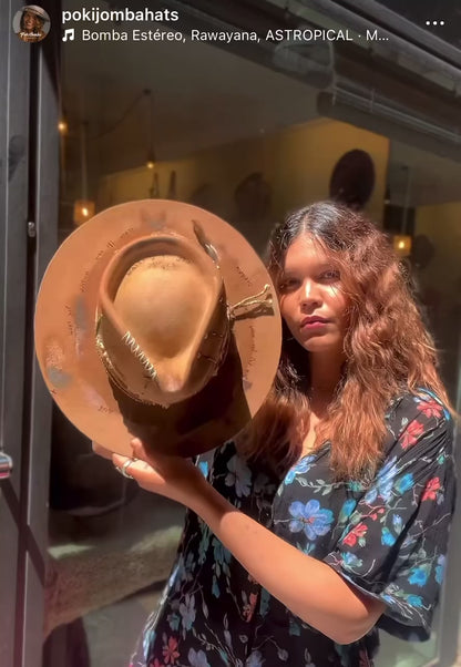 Dreams of the Sahara – Premium Boho Chic Statement Felt Hat