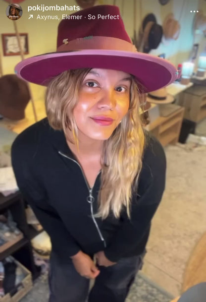 The La vie en rose – Classic Modern Hat