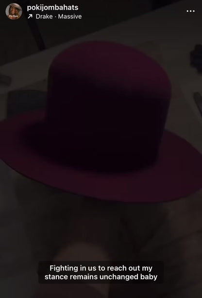 The La vie en rose – Classic Modern Hat